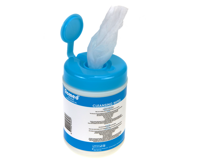 110 st Desinfektionsservetter i Dispenser – 70% Isopropylalkohol