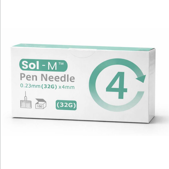 Pennkanyler 4 mm 32G – Sol-M™