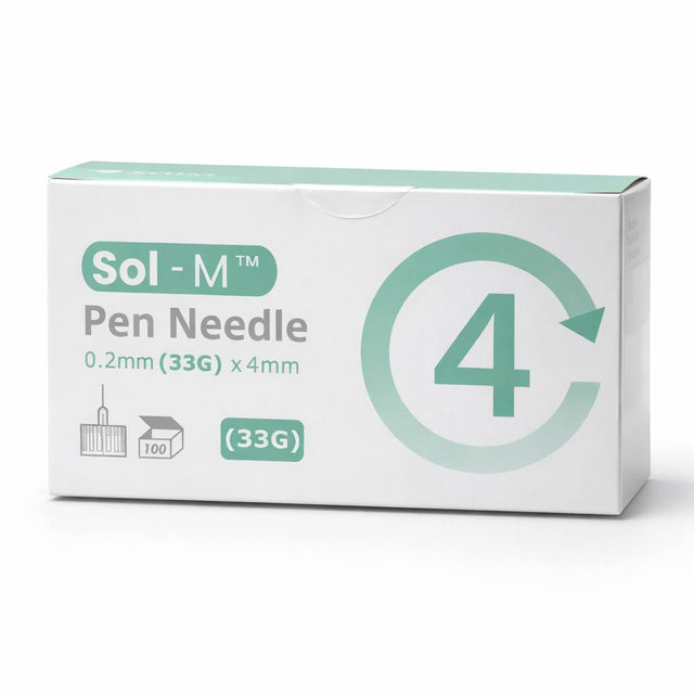 Pennkanyler 4 mm 33G – Sol-M™